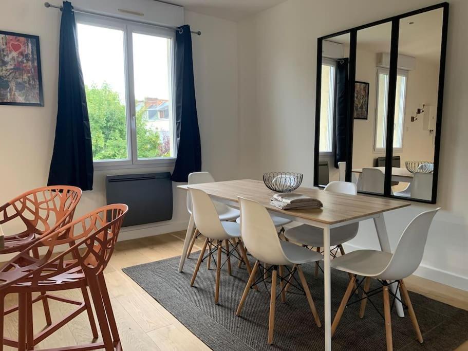 Appartements De Standing Centre Ville, Gare, Jardin,Terrasse Le Mans Buitenkant foto